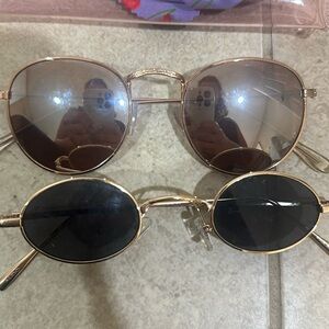 Two pairs of sunglasses